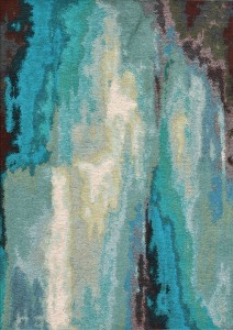 Dywan LAGUNA AQUA nowoczesny do pokoju salonu sypialni bawełniany