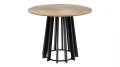 stol_okragly_na_jednej_nowczesnej_nodze_lamelami_czarna_blat_debowy_craft_zloty_drewno_lite.webp