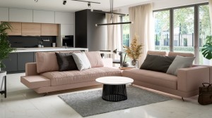 Stolik kawowy AVEO – okrągły blat, 3 rozmiary, 10 kolorów, metalowa podstawa