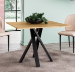 Stół kwadratowy VESTO – 80x80 lub 90x90 cm, 10 kolorów, podstawa „pająk”