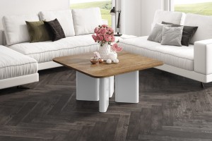 Ława kwadratowa NOVARA 80 – nowoczesny minimalizm i elegancja w Twoim salonie