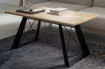 Stolik kawowy LARIMO – industrialny prostokątny stolik do salonu